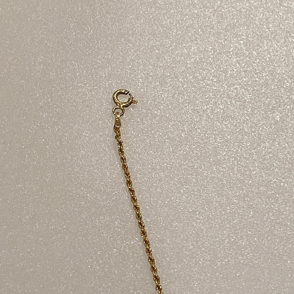 Gold Cross Rope Chain - Picture 3 of 5